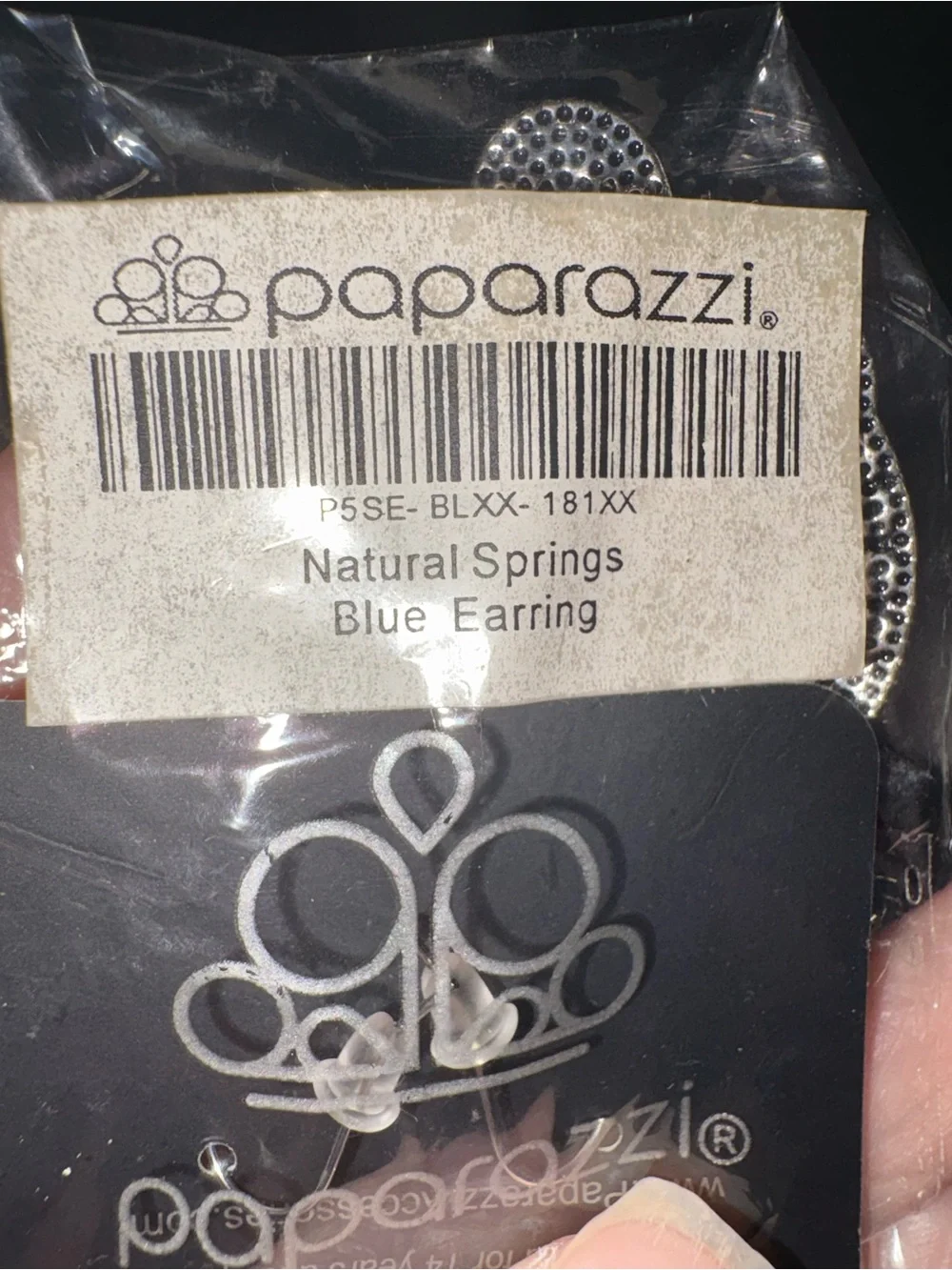 Natural Springs Blue Earring